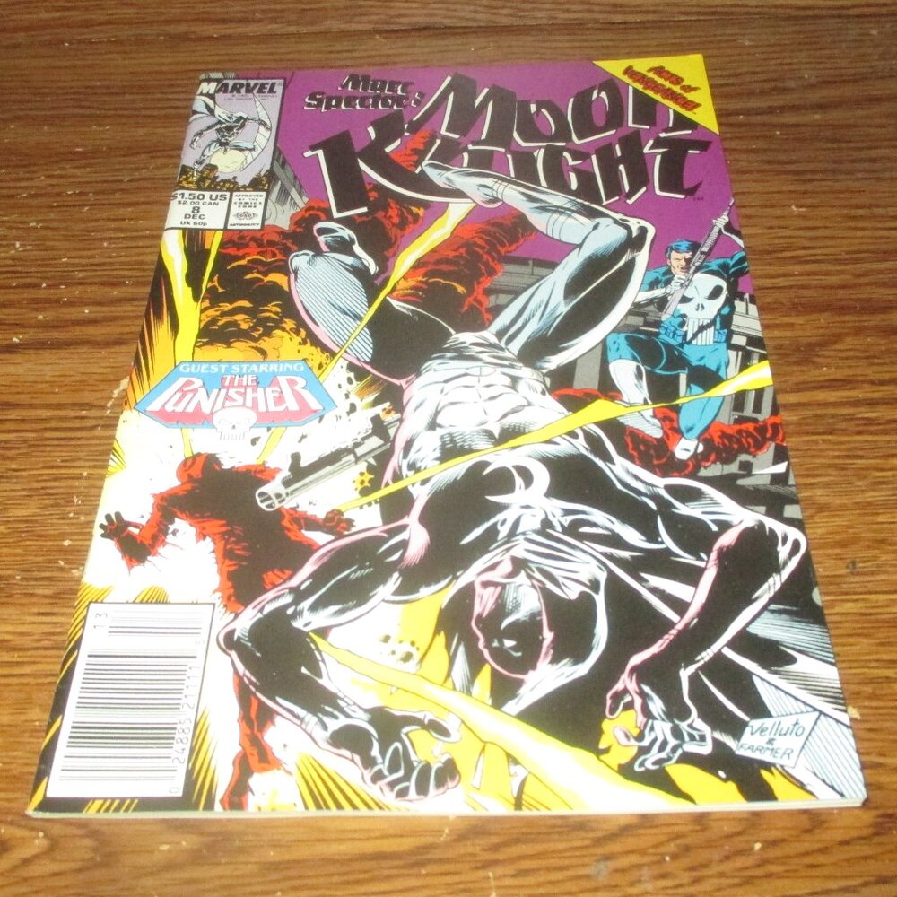Marc Spector: Moon Knight #8 (Marvel Comics, 1989)